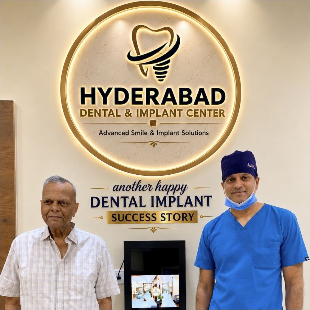 Happy patient at Hyderabad Dental Hospital & Implant Centre, Himayatnagar — photo 5