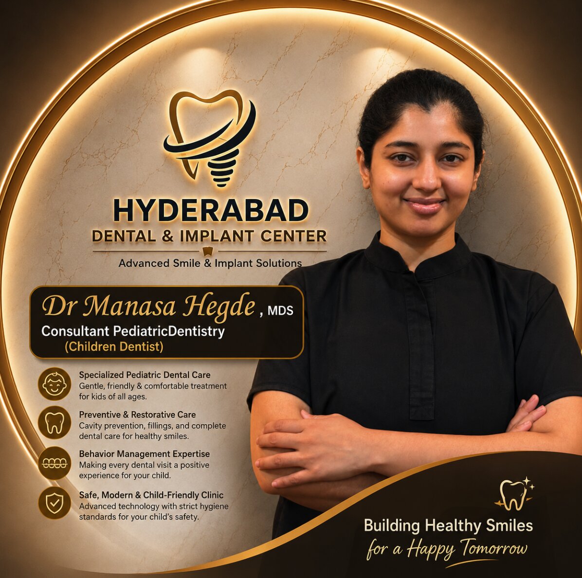 Dr. Manasa Hegde — Pediatric Dentist (Children's Dentist)