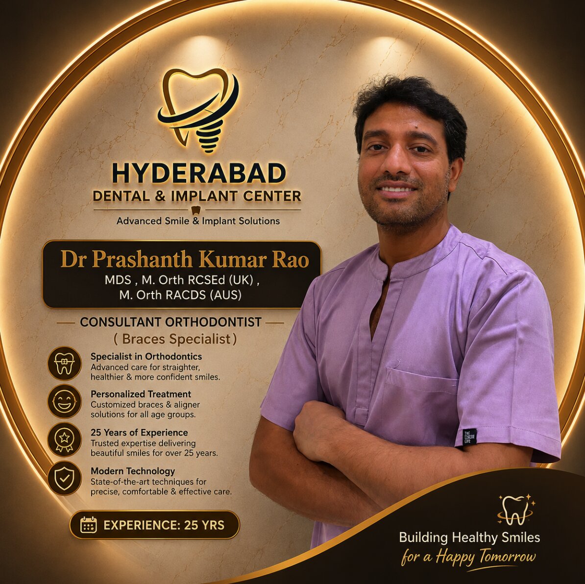 Dr. Prashanth Kumar Rao — Consultant Orthodontist