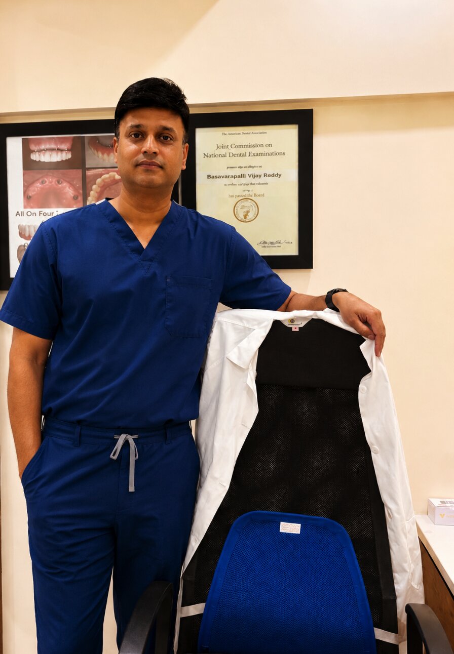 Dr. B. Vijay Reddy — Oral Surgeon & Dental Implantologist