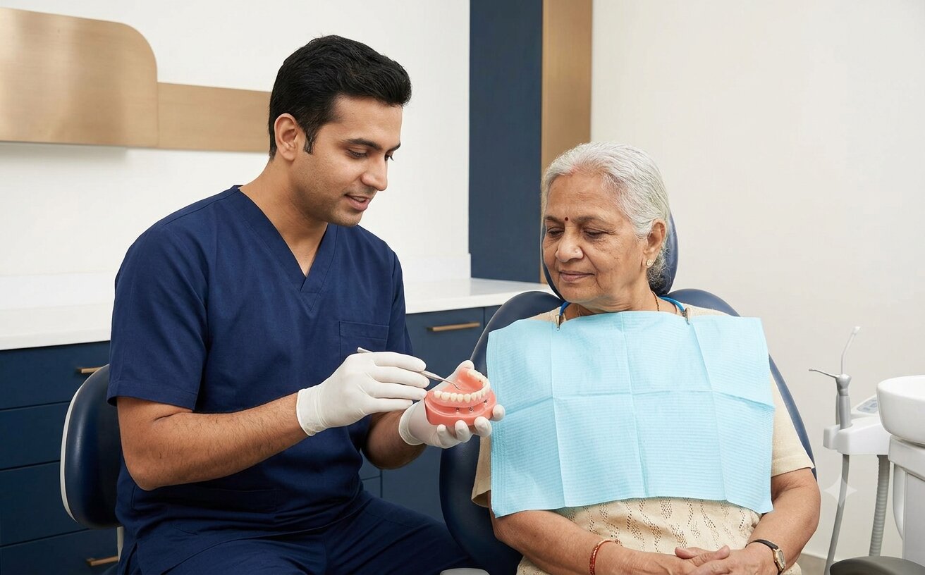 Implant-Supported Removable Dentures in Hyderabad