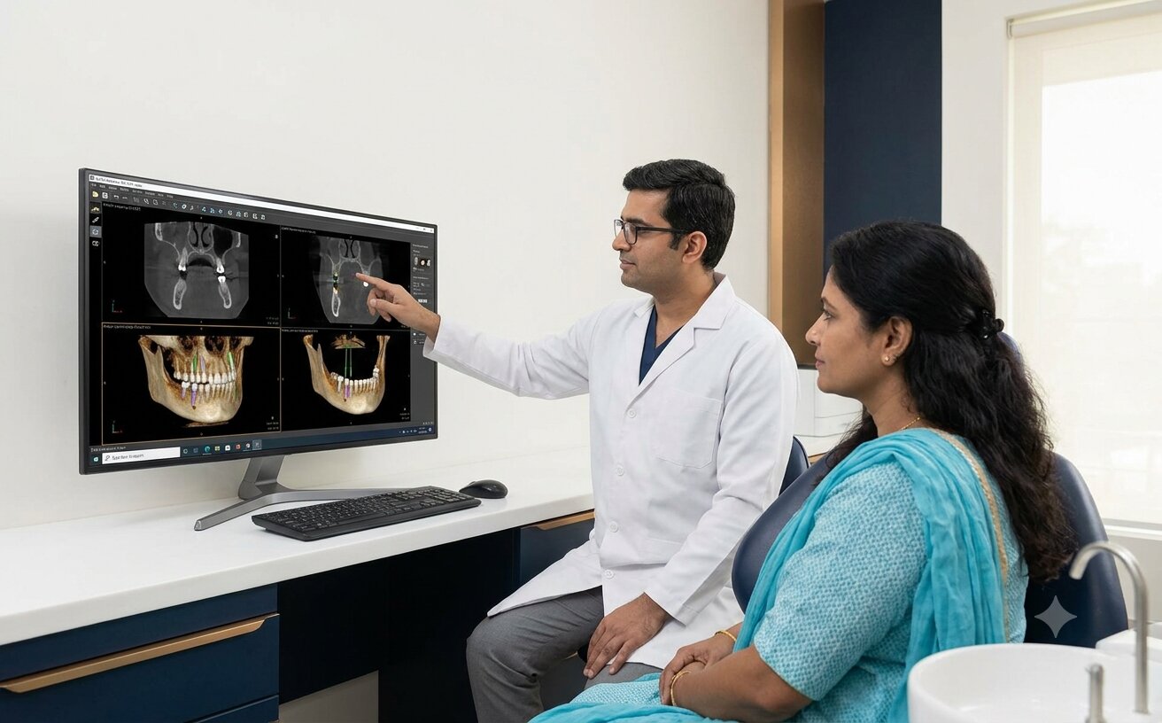 Multiple Teeth Replacement with Dental Implants in Hyderabad